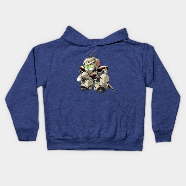 Mecha Mon Kids Hoodie by geeklyshirts